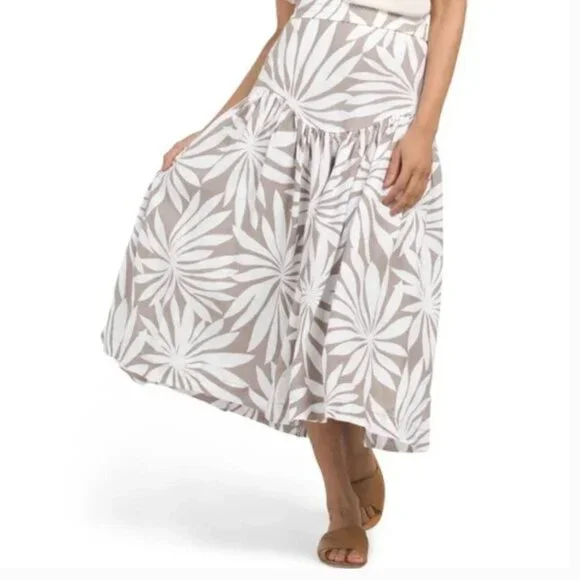 Trina Turk Out of Office Pally Skirt Size Large - Picture 3 of 9